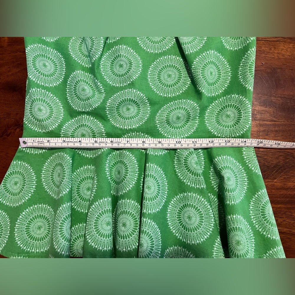 Shabby Apple Women’s Green Peplum Top Size 6 - Picture 11 of 11